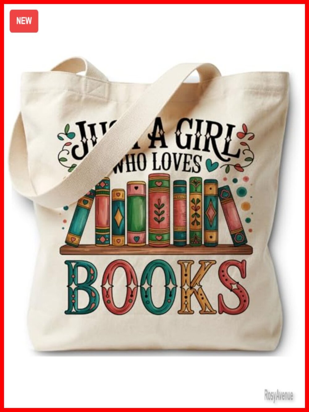 Canvas Tote Bag for Women Reusable Shoulder Bag Beach Work Gift